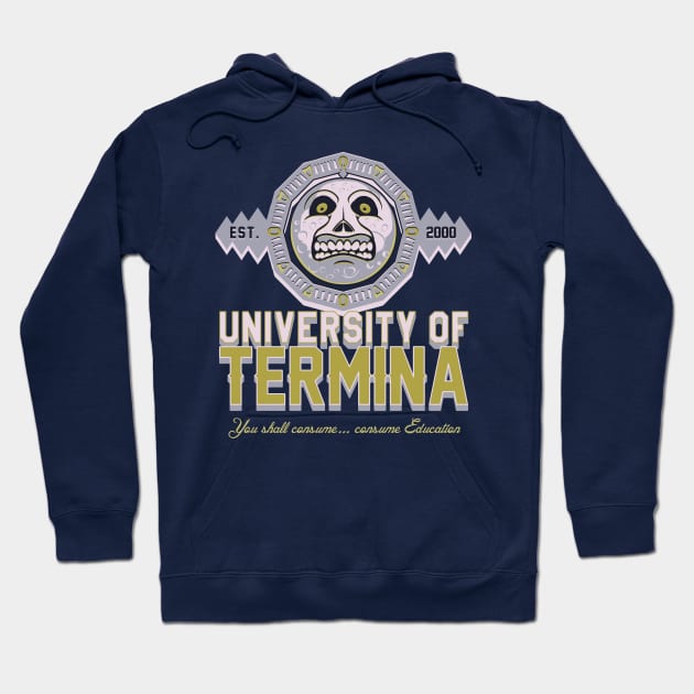 Termina University Hoodie by Arinesart